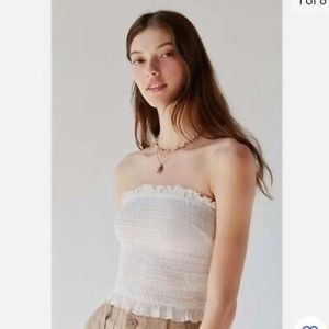 Urban Outfitters Strapless Crop Top